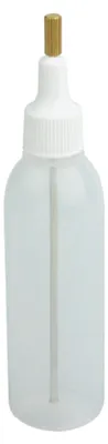 LDPE-Flasche 20 ml mit Messing-Mundstück, 60 mm Auszug