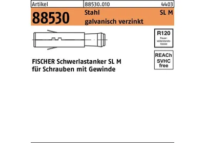 Produktbild von Schwerlastanker R 88530 SL M 24 Stahl galvanisch verzinkt