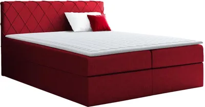 Produktbild von MIRJAN24 Boxspringbett Paros, Ehebett mit zwei Bettkästen für die Bettwäsche, Schlafzimmer (Farbe: Velluto 7, Größe: 200 x 200 cm)