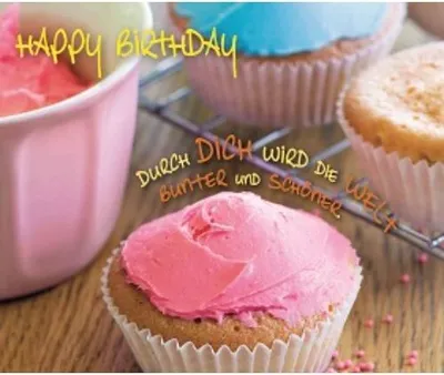 Produktbild von Gänseblümchen - Postkarte im Format 10,5 x 14,8 cm - Happy Birthday