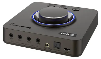 Produktbild von Creative Labs Sound Blaster X4, 7.1 Kanäle, 24 Bit, 114 dB, USB