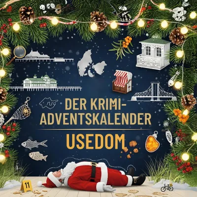 Produktbild von Der Krimi-Adventskalender Usedom