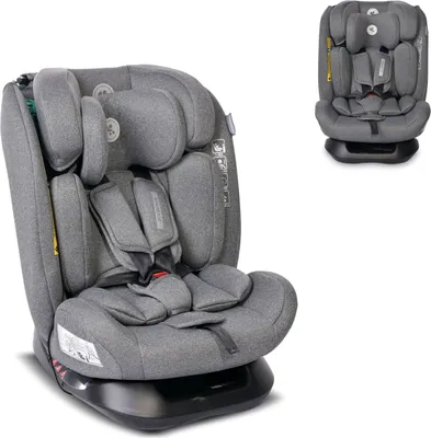 Produktbild von Lorelli Kindersitz Scorpius i-Size (40-150cm) verstellbar 5-Punkt-Gurt bis 36 kg grau