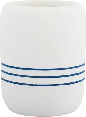Produktbild von MSV Zahnputzbecher Zahnbürstenhalter Pacco 7,6 x 10,2 cm Weiß