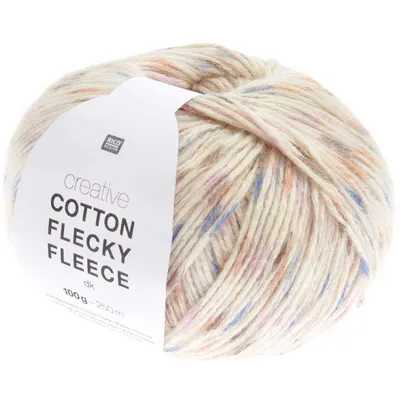 Produktbild von Rico Design | Creative Baumwolle Flecky Fleece dk | retro