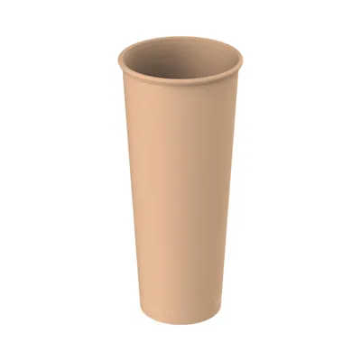Produktbild von Trinkbecher 0,5 l 'ToGo' - vielseitiger Becher für unterwegs - BPA-freier Mehrwegbecher ist zu 100% recycelbar - beständiges braun