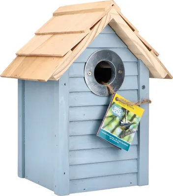 Produktbild von Nistkasten im Beach Look (Blau) | Vogelhäuser von Bûten Birds