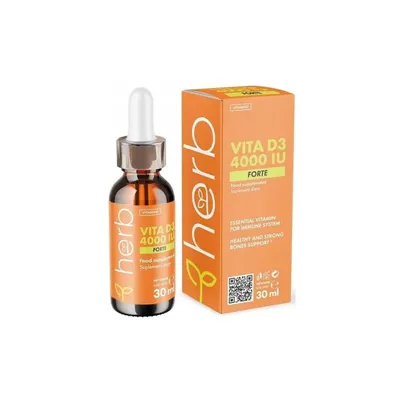 Produktbild von Vitamin D3 4000 IU 30 ml Herb