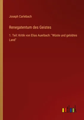 Produktbild von Renegatentum des Geistes