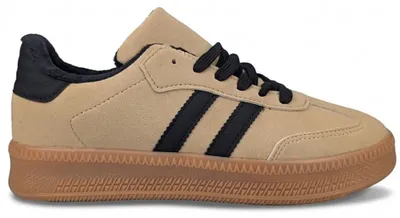 Produktbild von Damen Schnürung Gefüttert Sneaker Isoliert Freizeitschuhe in Beige Alimena Gr.39