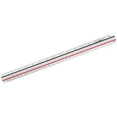 Produktbild von M+R Dreikantmaßstab Ingenieur 16300010 30cm