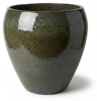 Zdjęcie produktu dla Doniczka ceramiczna Provencelia LAFONTAINE Oliwkowy, Ø52 cm x H52 cm, mrozoodporna