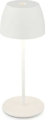 Produktbild von Tischlampe - 2,5W, 150lm, akku, led, dimmbar, warmweiß, weiß