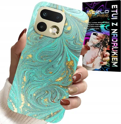 Produktbild von Etui Do Realme 16 Pro+ 5G - Marmurkowe Wzory + Folia Hydrożel
