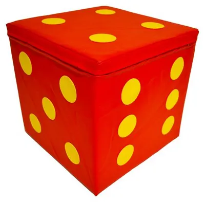 Immagine prodotto di EDUPLAY 110239 Cubo morbido 30 x 30 x 30 cm, rosso