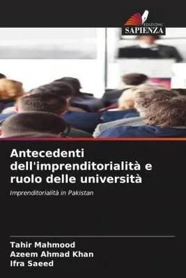 Produktbild von Antecedenti dell'imprenditorialità e ruolo delle università