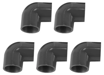 Productafbeelding van Winkelverbinder 20 mm PVC, 5 stuks, 90 graden voor leidingen