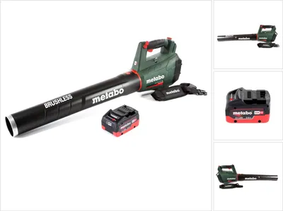 Zdjęcie produktu dla Akumulatorowa dmuchawa do liści Metabo LB 18 LTX BL 18 V bezszczotkowa + 1x akumulator 5,5 Ah - bez ładowarki