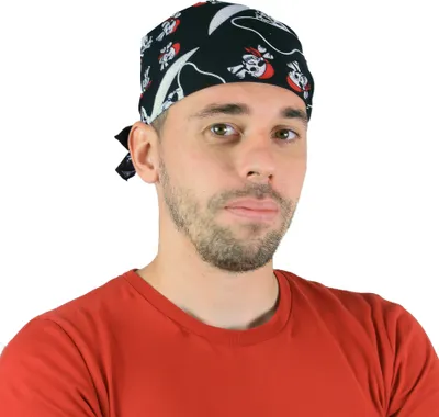 Obrázek produktu pro Šátek pirátský - pirát - lebka