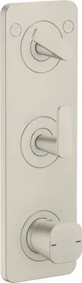 Immagine prodotto di hansgrohe AXOR Citterio C Module thermostatique 380/120 encastré avec plaque pour 2 consommateurs, 49700800, 49700800