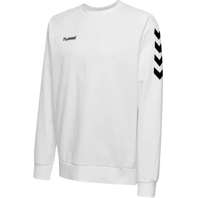 Produktbild von Hummel Uni Kinder hmlMOVER Kids Baumwolle Sweatshirt - 205589, Farbe:Weiß, Textil:116