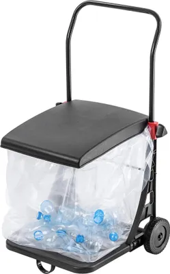 Obrázek produktu pro Odpadkový koš - odpadkový kontejner - 80 l - P24184 K113 - průhledný