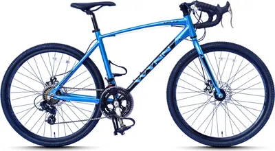 Produktbild von WYNN Kinderrad Gravelbike Gravel 26 Zoll GRL2.2 blau Rahmenhöhe 46 cm 14 Gänge mech. Scheibenbremse