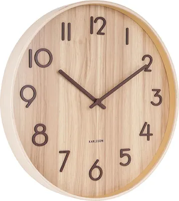 Produktbild von Karlsson - Wanduhr Pure - Hell - Ø40cm