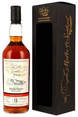 Produktbild von Benrinnes 15 Jahre - 2009/2025 - Single Malts of Scotland - PX Sherry Hogshead - Cask #45231 - Speyside Single Malt Scotch Whisky