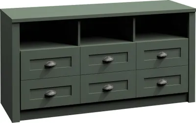 Produktbild von Büro Kommode Holz Schrank Holzkommode Landhaus Kommoden RTV Sideboard Sideboard