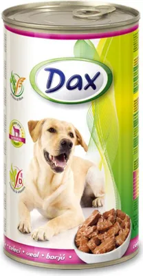 Obrázok produktu pre DAX konzerva pre psy 1240g s teľacím mäsom, 14802