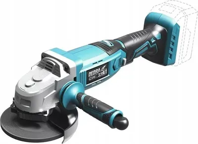 Produktbild von Akku-Winkelschleifer 125Mm 18V Dedra Sas+All 8500Rpm