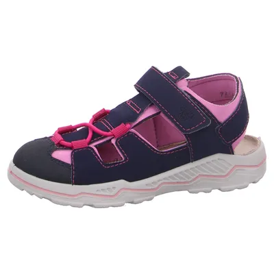 Produktbild von Ricosta Mädchen Lauflernsandale, blau(nauticrosada (8)), Gr. 25