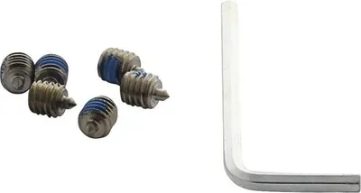 Produktbild von Madenschrauben M6x8 mm zur Montage für Türdrücker mit Schlüssel 6 Stück