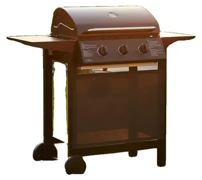 Zdjęcie produktu dla Grill gazowy do użytku na zewnątrz, 3 strefy grzewcze, przenośna konstrukcja, model FXC6VYNXX9Z090