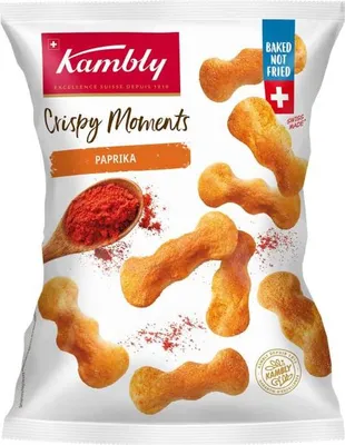Produktbild von Kambly Crispy Moments Paprika 75g