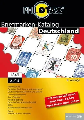 Immagine prodotto di Catalogo delle francobolli tedeschi 1849-2013: con nuove sezioni, ora include più di 11.000 immagini e dati