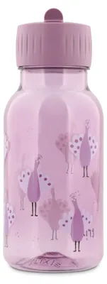 Produktbild von Trixie Kinder Trinkflasche Tritan 350ml Proud Peacock Wasserflasche