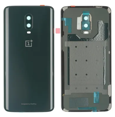 Produktbild von Oneplus 6T Backcover + Kameraglas + Kleber (Mirror Black), Schwarz
