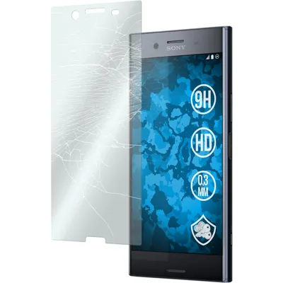 Produktbild von 3er-Pack PhoneNatic Glas-Folie klar  kompatibel mit Sony Xperia XZ Premium - Panzerglas für Xperia XZ Premium