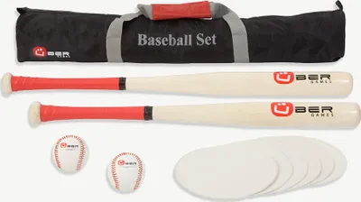 Obrázek produktu pro Ubergames - Baseballový set - ECO hardwood in bag - kompletní sada
