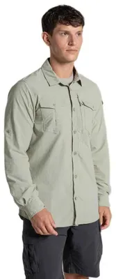 Produktbild von NosiLife Adventure Long Sleeved Shirt III Men L grün - bayleaf