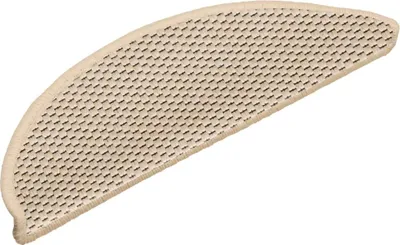 Immagine prodotto di vidaXL Tappetini per scale autoadesivi in sisal look 15 pezzi 56x17x3 Berbero