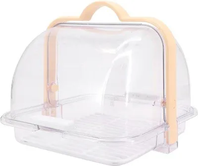 Obrázek produktu pro Plastová nádoba na chléb s prachotěsným víkem a úchytem, bez BPA