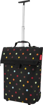 Produktbild von Reisenthel trolley M - Trolley-Tasche - Gemischte Farben - Schwarz - Polyester - Muster - Punktmuster - 2 Rad/Räder
