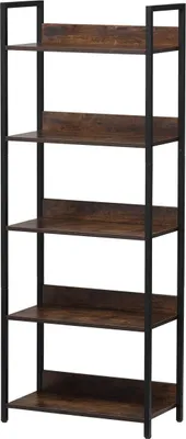 Produktbild von Metallregal Offenes Regal 5-stufig für Wohnzimmer, Schlafzimmer und Büro