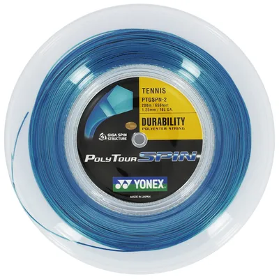 Produktbild von Yonex Tennissaite Poly Tour Spin 200m blau, 195220121900010