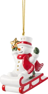 Immagine prodotto di Villeroy & Boch Ornamento natalizio classico Schneemann 8 cm