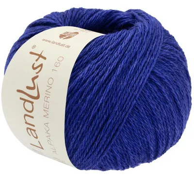 Produktbild von Lana Grossa - Landlust Alpaka Merino 160 0448 tintenblau