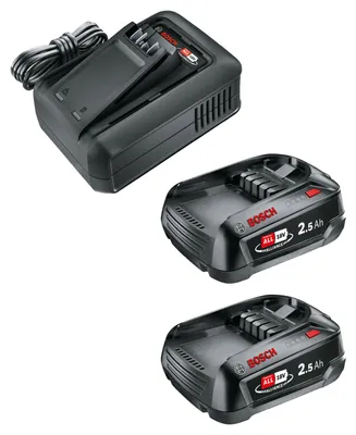 Image de Kit de démarrage Gardena QC AL 18V-44 + 2 x 2,5 Ah SoC (14914-20)